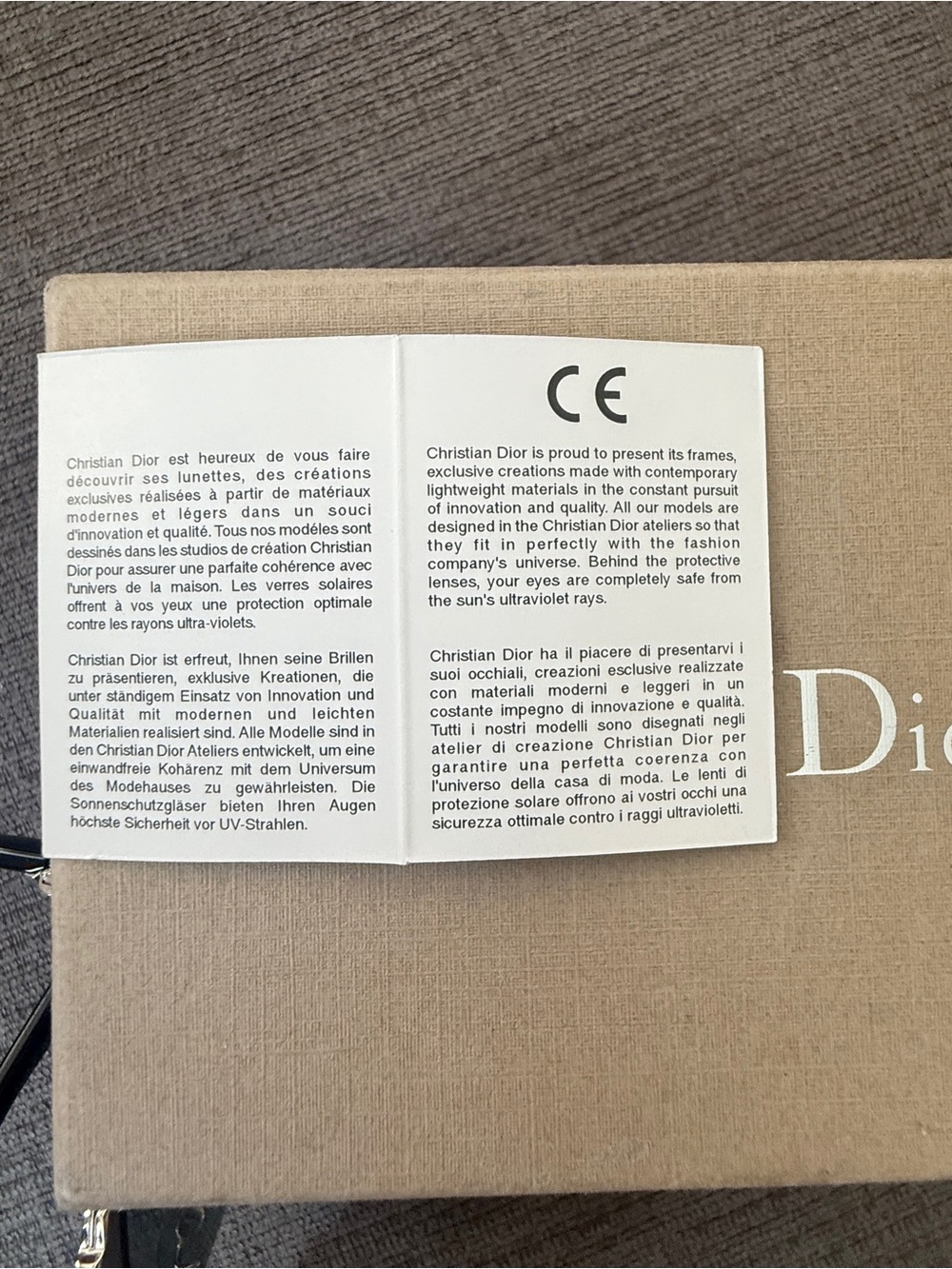 Christian Dior Reflected Sunglasses - Picture 5 of 5
